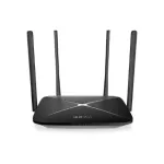 Mercusys | AC1300 Wireless Dual Band Gigabit Router | AC12G | 802.11ac | 867 Mbit/s | 10/100/1000 Mbit/s | Ethernet LAN (RJ-45) ports 3 | Mesh Support No | MU-MiMO Yes | No mobile broadband | Antenna type 4xFixed | No