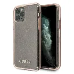 Guess GUHCN65PCGLPI Hardcase Glitter for iPhone 11 Pro Max / pink