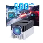 Projektorius Reach HY450 Pro juodas/baltas