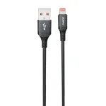 USB kabelis Dudao L3SL USB-A to Lightning 3A 1.2m juodas
