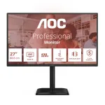 AOC | Q27E4CV | 27 " | IPS | QHD | 16:9 | 120 Hz | 4 ms | 2560 x 1440 pixels | 350 cd/m&sup2; | HDMI ports quantity 1 | Black