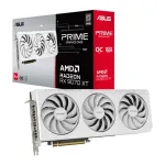 Asus Prime Radeon RX 9070 XT White OC Edition 16GB GDDR6 | AMD | 16 GB | Radeon RX 9070 XT | GDDR6 | HDMI ports quantity 1 | PCI Express 5.0