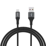 USB kabelis Dudao L3SM USB-A to MicroUSB 3A 1.2m juodas