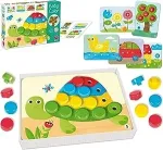 Ecost Prekė po grąžinimo Goula - 53140 - Baby Color mediniai žaislai nuo 2 metų iki 99 metų
