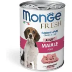 Monge Fresh adult konservuotas pa&scaron;aras &scaron;unims su vi&scaron;tiena 400g