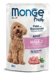 Monge Fresh - Pouches Dog Adult Pork/Vegetables 85g (pak28)