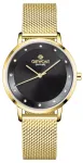 Giewont Sapphire Women&rsquo;s Watch / gold-black