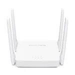 Mercusys | AC1200 Wireless Dual Band Router | AC10 | 802.11ac | 300+867 Mbit/s | 10/100 Mbit/s | Ethernet LAN (RJ-45) ports 2 | Mesh Support No | MU-MiMO Yes | No mobile broadband | Antenna type 4xFixed | No