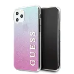 Guess GUHCN65PCUGLPBL Hardcase Glitter Gradient for iPhone 11 Pro Max / pink blue