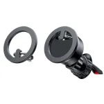 Joyroom JR-ZS294 Car Mount Magnetict Multifunctional Kit for Air Outlet (Car Holder, Magnetic Ring, Magnetic Cap) / black