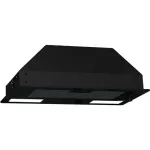 Gorenje | Hood | BHI681EB | Canopy | Energy efficiency class D | Width 58 cm | 370 m&sup3;/h | Mechanical control | LED | Black