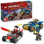 LEGO 71840 NINJAGO Rogue vs. Drix Race Car Duel Set