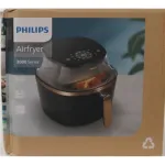 SALE OUT. Philips NA332/00 3000 series Airfryer, 6.2 L, Black | Philips Airfryer | NA332/00 3000 Series | Power 1700 W | Capacity 6.2 L | DAMAGED PACKAGING