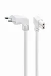 CABLE POWER EU 2.5M ANGLED/PC-184L-VDE-2.5M-W GEMBIRD