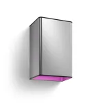 Philips Hue WCA Resonate Outdoor Wall Lantern, Inox | 8 W | 2000-6500 Hue White Colour Ambiance