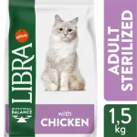 LIBRA CAT STERILIZED pa&scaron;aras katėms su vi&scaron;tiena 1.5kg (12)