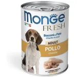 Monge Fresh adult konservuotas pa&scaron;aras &scaron;unims su vi&scaron;tiena 400g