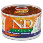 FARMINA N&D PUMPKIN - DOG Wet Lamb Pumpkin&Blueberry ADULT MINI 140 g (pak.6)