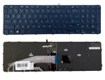 Klaviatūra HP: Probook 650 G2/G3, 655 G2/G3 su pa&scaron;vietimu