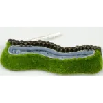 AQUA NOVA oro burbuliuku juosta su žolyte 16x5cm