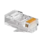 Gembird PLUG3UP6/100 RJ45 8P8C LAN Plug 6u Gold Plated 100 pcs
