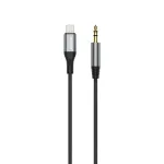 Audio kabelis Dudao L11Pro Lightning to 3.5mm 1.0m juodas