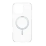 CARE Feature Case | Back cover | Apple | iPhone 16 Pro Max | Recycled plastic | Silver | Kickstand & MagSafe