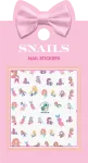 Snails nagų lipdukai, Undinėlės prisilietimas