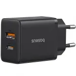 Baseus Cube Pro 30W Charger USB-C USB-A / black