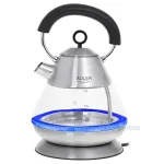 Adler | Kettle | AD 1282 | Electric | 1850 W | 1.5 L | Glass | 360&deg; rotational base | Stainless Steel