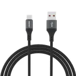 USB kabelis Dudao L3ST USB-A to USB-C 5A 3.0m juodas