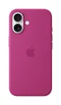 MYY53ZM/A iPhone 16 Silicone Case with MagSafe, Fuchsia