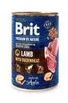 BRIT Premium by Nature Lamb with Buckwheat - Wet dog food - 400 g