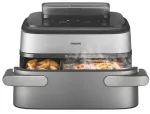 Philips Airfryer | NA565/02 5000 Series | Power 2750 W | Capacity 9.5 L | Silver/Black | RapidAir Plus