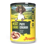 Josera Meat Lovers Pure Chicken konservuotas pa&scaron;aras &scaron;unims su vi&scaron;tiena, 400 g