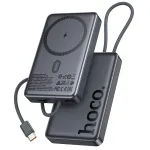 I&scaron;orinė baterija Power Bank Hoco Q44 20W MagSafe 10000mAh juoda