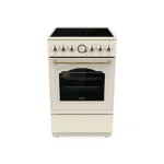 Gorenje | Cooker | GECS5B70CLI | Hob type Vitroceramic | Oven type Electric | Beige | Width 50 cm | Depth 59.4 cm | Energy efficiency class A | 70 L