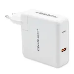Qoltec Power charger GaN FAST 108W| 5-20V | 3- 4.7A | USB C | Laptop | Smartfon | White