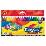 Va&scaron;kinės kreidelės Colorino Kids 24 spalvų