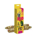 RIO lazdelės su tropiniais vaisiais ilgauodegėms papūgoms, 2x40g