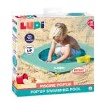 LUDI baseinas, i&scaron;skleidžiamas, žalias