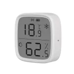 SONOFF Zigbee i&scaron;manusis temperatūros ir drėgmės jutiklis su LCD ekranu