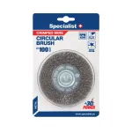 Vielinis &scaron;lifavimo diskas, tiesios vielos, su koteliu, 100 mm, SPECIALIST+