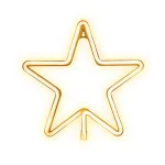 Forever Light FLNE22 CHRISTMAS PENTASTAR Neon LED Sighboard