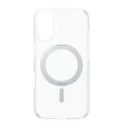 CARE Feature Case | Back cover | Apple | iPhone 16 | Recycled plastic | Silver | Kickstand & MagSafe