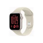 Apple Watch SE 3 GPS + Cellular 44mm Starlight Aluminium Case with Sand Sport Band - S/M