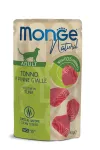 Monge Natural kons. pa&scaron;aras suaugusioms katėms, geltonpelekio tuno kąsneliai želėje 80g