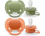 Philips Avent Ultra soft Neutral SCF093/01 Pacifier 18m+ 2pcs