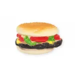 PET NOVA VINYL HAMBURGER žaislas &scaron;uniui 9cm 3vnt