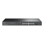 TP-LINK | SG2218P | JetStream 18-Port Gigabit Smart Switch with 16-Port PoE+ | Rack-mountable | Managed